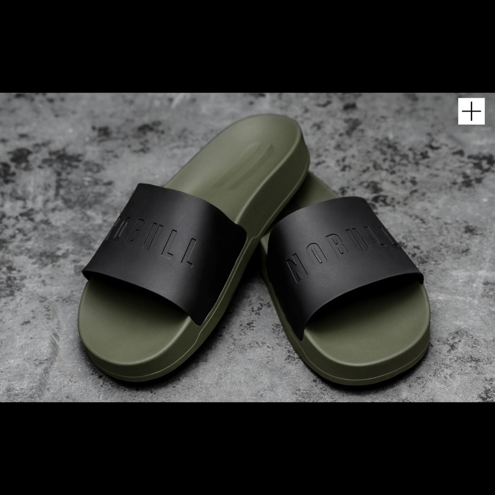 Unisex NoBull Project Slides, Black Ivy, Size 10 Mens, Size 11.5 Womens